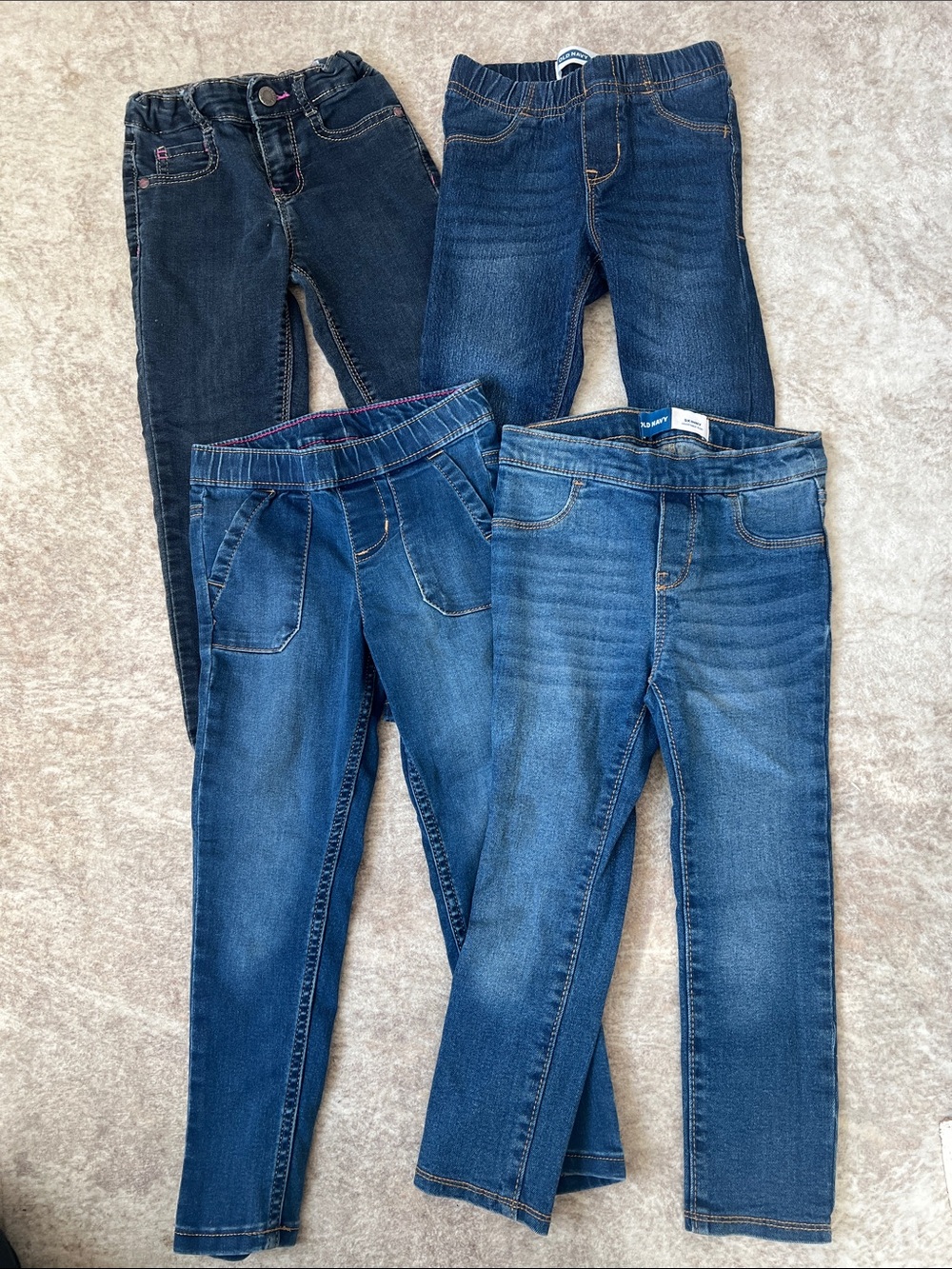 Girls 4t pants jeans bundle